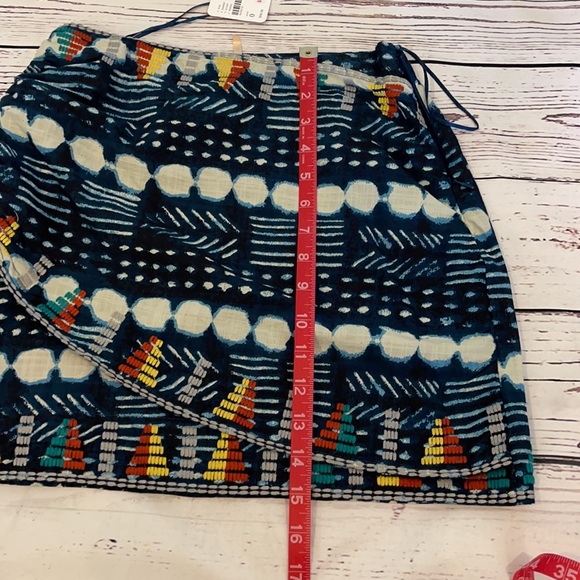 NWT Free People Embroidered Mini Skirt - Picture 4 of 6